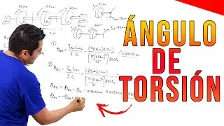 🔥 10 Ejercicios Resueltos de ÁNGULO de TORSIÓN *TUTORIAL PASO A PASO* 🔴TORSIÓN Parte 3 - Flechas