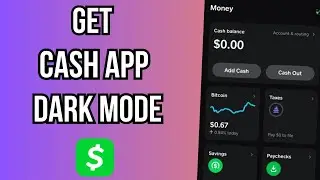 How To Get Cash App Dark Mode