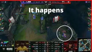 Faker distortions against a wall