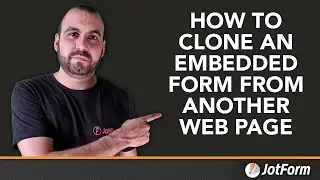 How to clone an embedded form from another web page