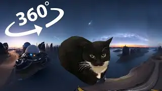 Maxwell The Cat 360° -IN THE GALAXY VR360 VIDEO IN 4K