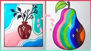Satisfying art drawing || Easy drawing ideas for beginners