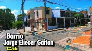 Recorrido Por El Barrio Jorge Eliecer Gaitan en Cali 🇨🇴
