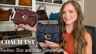 *REVIEW* Coach Times Square Tabby! Size and Color Comparison - What Fits, Mod Shots