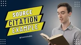 Source Citation Example: Article / Study
