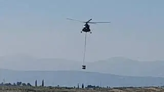 Боснийское путешествие.Лесной пожар в горах.