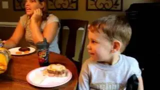 Kids reaction to new baby announcement!