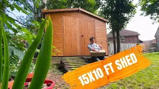 Building a 10x15ft shed | First house vlog #18
