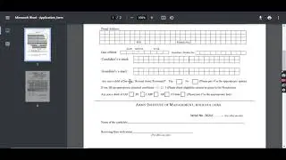 Army Institute of Management 2021 Application (Out) - How to Fill AIM Kolkata 2021 Application Form