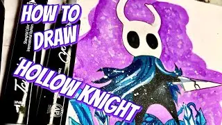 Как нарисовать Полого рыцаря 💫 Hollow knight draw 🛸 tutorial