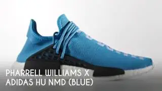PHARRELL WILLIAMS X ADIDAS HU NMD (BLUE) / PEACE X9