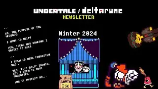 Undertale/Deltarune Winter Newsletter 2024 (WHY IS MY NEWSLETTER A LORE-LETTER?)