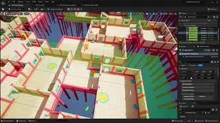 Dungeon Architect - Snap Grid Flow with procedural rooms