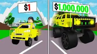 $1 to $1,000,000 MONSTER TRUCK in Brookhaven RP!!