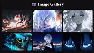 Image gallery using html css | no JavaScript