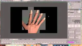 3D Hand in Blender 2.5 for download