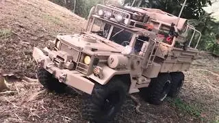 First Run - Cross RC HC6 6x6 Military Truck Kit