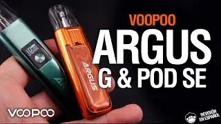 ¡AL ATAQUE! Voopoo ARGUS G & ARGUS Pod SE / revisión