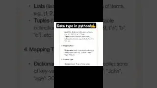 Data type in python | Intelligence Logic