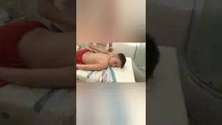 #Shorts Лечебный массаж спины ребенку 9 лет ( фрагмент).
