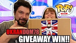 Unboxing a Funko Pop Giveaway Win from UKRandom78!