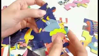 #puzzle for preschooler and level up jigsaw puzzle for 123456 years old kids from #pandajuniors#toys