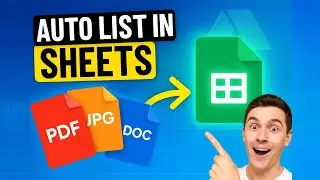 How to Auto-List Drive Files in Google Sheets (No Code)