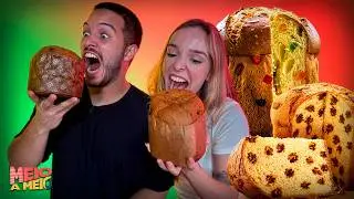 PANETONE DE RICO OU DE POBRE? GRINGA PROVA E DA NOTAS | 
