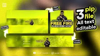 Banner gaming free fire template plp | pixellab