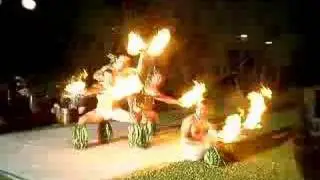 Hawaiian Fire Dancers