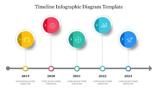 How Create A Timeline Infographic Diagram PPT