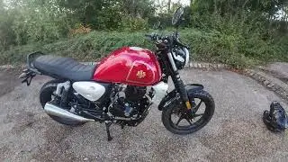 AJS Bilston 125cc First Look And Walk Around