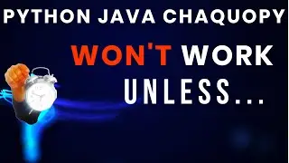 Chaquopy WORKS If You Do THIS