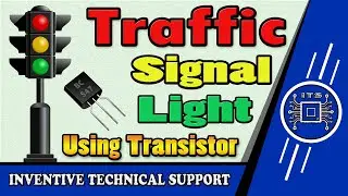 Traffic Signal Light Circuit Using BC547 Transistor | Simple Electronics Project #electronics #its
