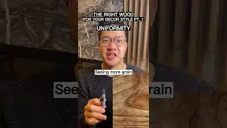 Selecting the Right Wood