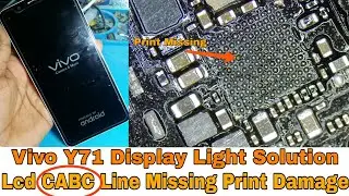 Vivo Y71 Display Light Solution | Full Details Video Lcd Light | Android Phone Lcd light Repair