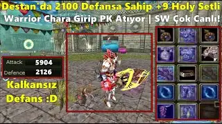 PHALANKS666 | 2100 Defansa Sahip | +9 Holy Setli Warrior Chara Girip PK Atıyor! | Knight Online