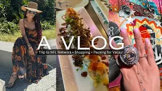 Shopping + Trip to NFL Network + Ray-Ban Meta Glasses + Packing for Vacay! S24 Ep. 23