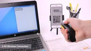 NETUM Wireless & Bluetooth Pocket Barcode Scanner NT-C750