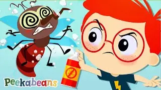 Mosquito Song, Boo Boo Song | Sing-Along Animal Songs for Toddlers @PeekabeansKidsSongs