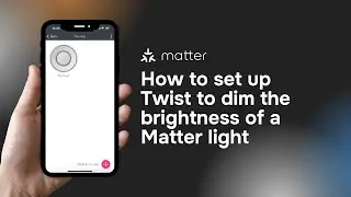 How to set up Flic Twist to dim the brightness of a Matter light