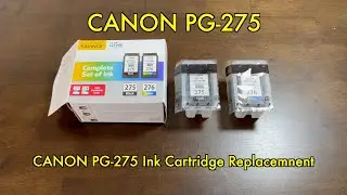 Canon PG-275 Ink Cartridge Replacement for Canon TS 3522 Printer