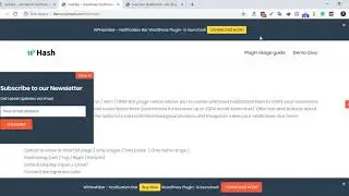 HashBar – WordPress Notification Bar plugins