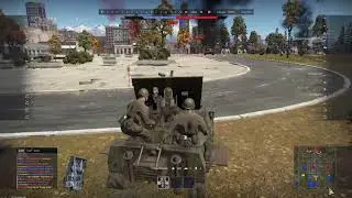 WarThunder: XM-1 kill with ZiS-30