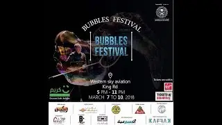 Bubbles Festival Jeddah 2018 with Matěj Kodeš