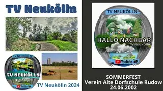 Rudow  Verein Alte Dorfschule Rudow SOMMERFEST 2002