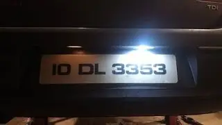 How to repair license plate light (case bulb is ok)