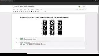 Python - Format Your Own Images to Match the MNIST Dataset