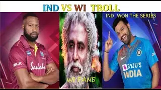 IND vs WI TROLL #india #wi #trending #motivation #csk #pollard #rohit #virat #v