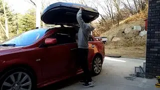 self Installation For car ROOF BOX